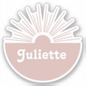 Dusty Blush Sticker (Voorkant)