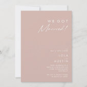 Dusty Boho | Aankondiging Roos en Paarse uitbouw (Voorkant)