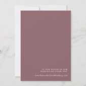Dusty Boho | Aankondiging Roos en Paarse uitbouw (Achterkant)