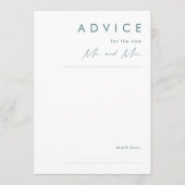 Dusty Boho | Green Wedding Advice Kaart (Voorkant)