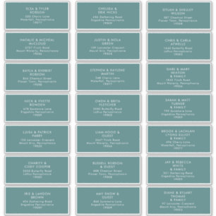 Dusty Boho Groene gastAdresetiketten Sticker