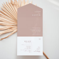 Dusty Boho | Roos en Paarse verbinding en verzend