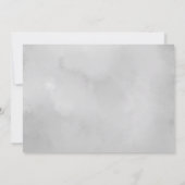 Dusty Botanical Floral Wedding Sla de datum op Save The Date (Achterkant)