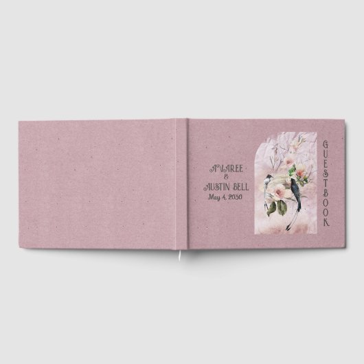 Dusty Bourgogne en Magnolia Blossom Gastenboek (Volledig)