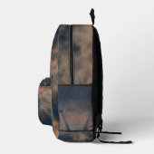 Dusty Clouds at Dusk Foto Bedrukte Rugzak (Rechts)