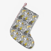 Dusty Cockatiels Kerstmis stoppen Kleine Kerstsok (Voorkant (Hangend))