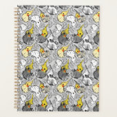 Dusty Cockatiels Weekly Planner (Voorkant)