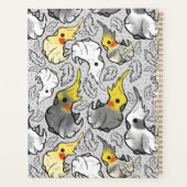 Dusty Cockatiels Weekly Planner (Achterkant)