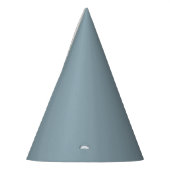 Dusty Cornflower Blauw Effen Kleur Feesthoedjes (Links)