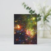 Dusty Death of Large Star NASA Briefkaart (Staand voorkant)