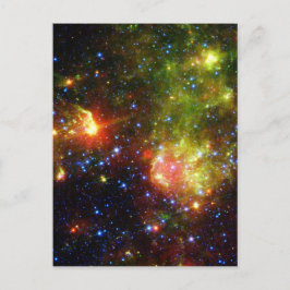 Dusty Death of Large Star NASA Briefkaart