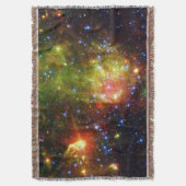 Dusty Death of Large Star NASA Deken (Voorkant Verticaal)