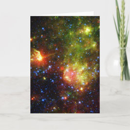 Dusty Death of Large Star NASA Kaart