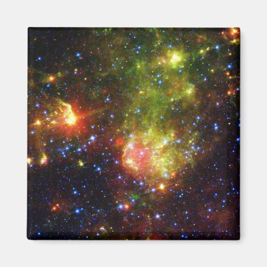 Dusty Death of Large Star NASA Magneet (Voorkant)