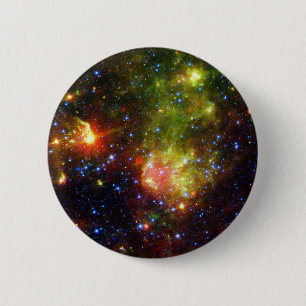 Dusty Death of Large Star NASA Ronde Button 5,7 Cm