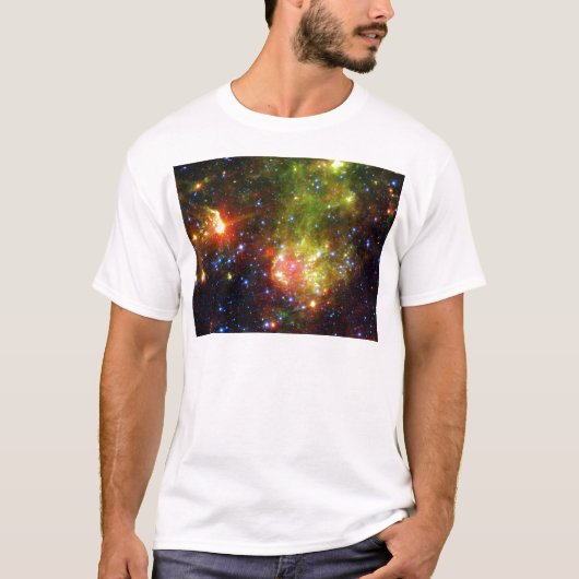 Dusty Death of Large Star NASA T-shirt (Voorkant)
