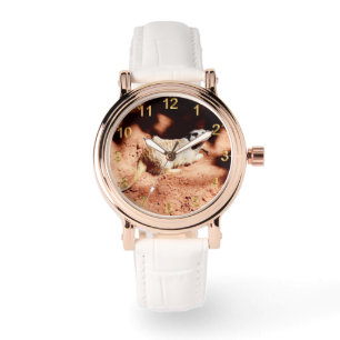 Dusty Discoveries: Meerkat met vuil op zijn neus Horloge
