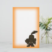 Dusty Dog Briefpapier (Staand voorkant)