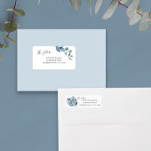 Dusty Eucalyptus future de heer en mevrouw Address Etiket