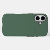 Dusty Eucalyptus Green Solid Color Case-Mate iPhone Case (Achterkant (horizontaal))