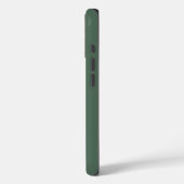 Dusty Eucalyptus Green Solid Color Case-Mate iPhone Case (Achterkant / Links)