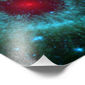 Dusty Eye of Helix Nebula NGC 7293 Foto Afdruk (Hoek)