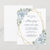 Dusty Floral Baptism (Voorkant / Achterkant)