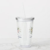 Dusty Floral | Pastel Adventure begint met Keepomw Acryl Drinkbeker (Links)
