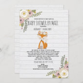 Dusty Floral Shower by Mail Fox Kaart (Voorkant / Achterkant)