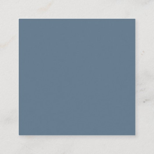 Dusty Floral | Smoky Soft Pastel Weddenschap — Geg Informatiekaartje (Achterkant)