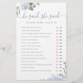 Dusty Floral zei dat ze vrijgezellenfeest spel zei (Voorkant)