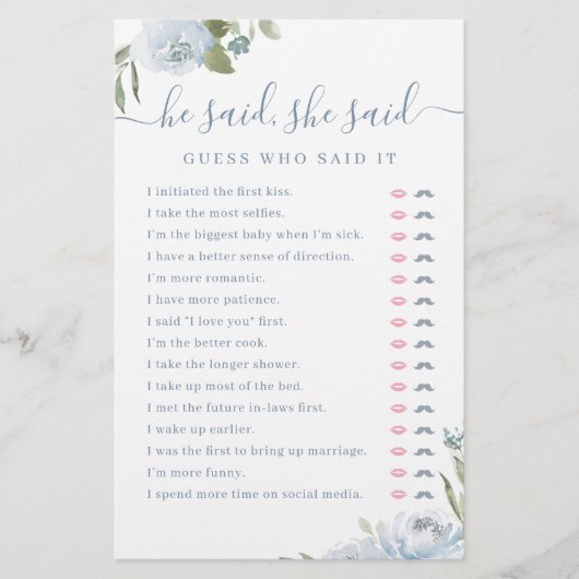 Dusty Floral zei dat ze vrijgezellenfeest spel zei (Voorkant)