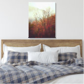 Dusty Foggy Day in Georgia Canvas Afdruk (Insitu (Slaapkamer))