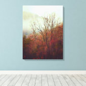 Dusty Foggy Day in Georgia Canvas Afdruk (Insitu (Houten vloer))