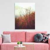 Dusty Foggy Day in Georgia Canvas Afdruk (Insitu (Woonkamer))