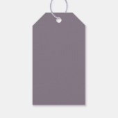 Dusty Garden Floral Wedding Dank u Cadeaulabel (Achterkant)