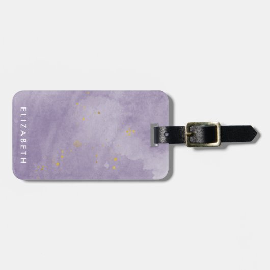 Dusty Gold ⎢ Monogram Bagagelabel (Voorkant horizontaal)