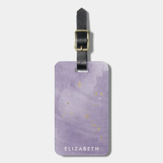 Dusty Gold ⎢ Monogram Bagagelabel (Voorkant verticaal)