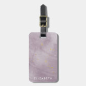 Dusty Gold ⎢ Monogram Bagagelabel (Voorkant verticaal)