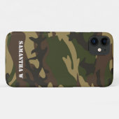 Dusty Green Camo Case-Mate iPhone Case (Achterkant (horizontaal))
