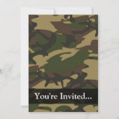 Dusty Green Camo Kaart (Voorkant)