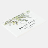 Dusty Green Eucalytus Gastenboek (Hoek)