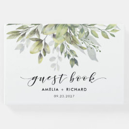 Dusty Green Eucalytus Gastenboek