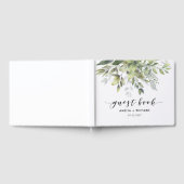 Dusty Green Eucalytus Gastenboek (Volledig)