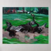 Dusty Horse Poster (Voorkant)