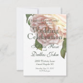 Dusty Ivory Roos Kaart (Voorkant)