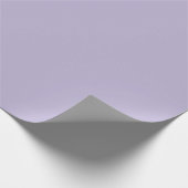 Dusty Lavender Solid Color Cadeaupapier (Hoek)