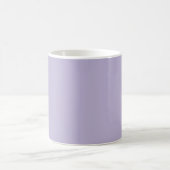 Dusty Lavender Solid Color Koffiemok (Center)