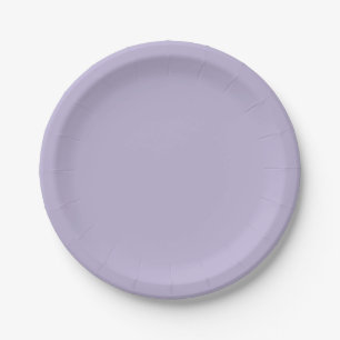 Dusty Lavender Solid Color Papieren Bordje