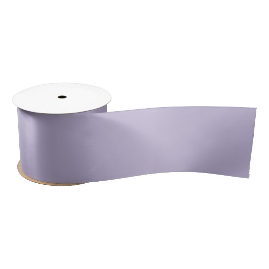Dusty Lavender Solid Color Satijnen Lint (Spoel)